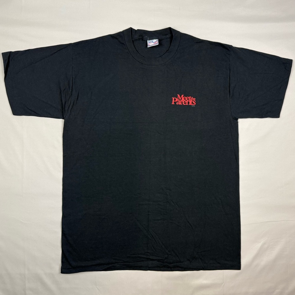 Vtg Y2K Meet The Parents Movie Promo Mens T-Shirt XL All Sport Single Stitch B8